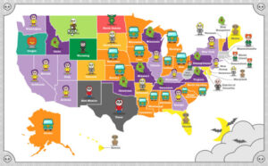 halloween marketing using data analytics for most popular kids movies by state